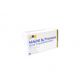 Magne B6 Premium 100 mg/10 mg apvalkotās tabletes, N60