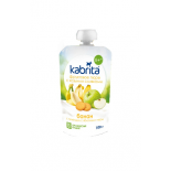 KABRITA  Apple and banana puree with biscuits and cream made from goat's milk, 100g