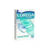 Corega Tabs Dental White denture cleaning tablets, N30