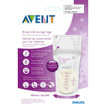 Philips AVENT Пакеты для хранения грудного молока, 180мл x 25 шт