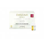 Crescina Transdermic Complete Treatment 100% комплекс ампул для восстановления роста и против выпадения волос ДЛЯ МУЖЧИН, интенсивность 1300, N 10 + 10   