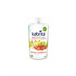 Kabrita Apple, banana and strawberry puree with cream made from goat's milk, 100g