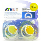 Philips AVENT "Night time" soother (0-6 months), N2