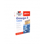 Doppelherz aktiv Omega-3 1400 - uztura bagātinātājs, 30 kapsulas