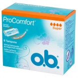 O.B. ProComfort Super tampons, N8
