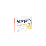 Strepsils Honey&Lemon 1,2 мг/0,6 мг таблетки для рассасывания, N24
