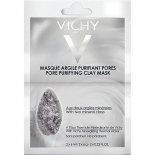 Vichy очищающая поры маска с глиной для комбинированной и жирной кожи, 2*6 мл