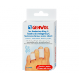 Gehwol Zehenschutzring G (1026927) Polimēra gela aizsargriņķīši pirkstiem, vidējais izmērs - 30 mm, 2 gab.