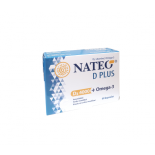 NATEO  D PLUS - uztura bagātinātājs, 60 kapsulas