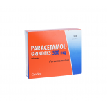 Paracetamol-Grindeks 500mg tabletes, N20
