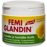Femiglandin GLA + E Auksti spiestas naktssveces eļļas un E vitamīna kapsulas, N168