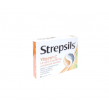 Strepsils Vitamin C 1,2 мг/0,6 мг/100 мг таблетки для рассасывания, N24
