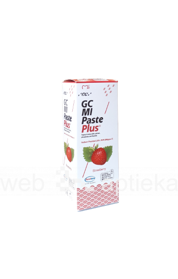 Buy GC MI Paste plus Strawberry - remineralising protective cream, 40g,  price, description, shipping